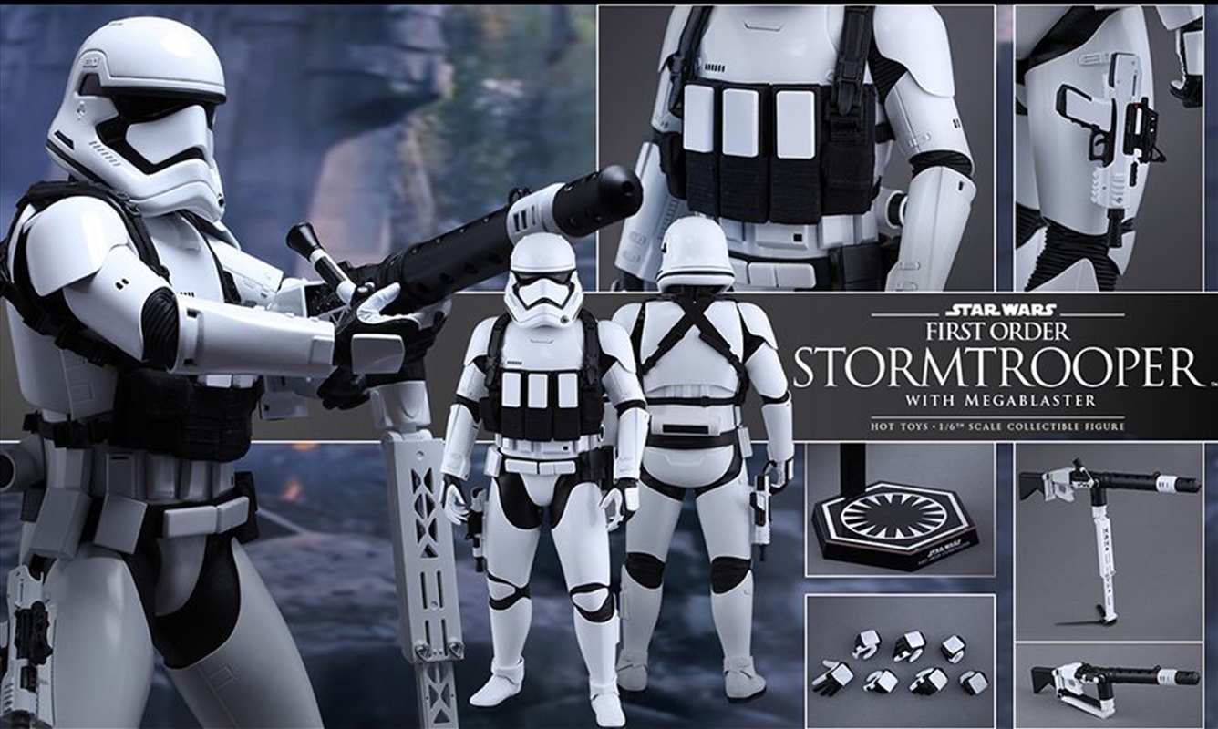 Star Wars - Heavy Gunner Stormtrooper Episode VII The Force Awakens 12" 1:6 Scale Action Figure/Product Detail/Figurines