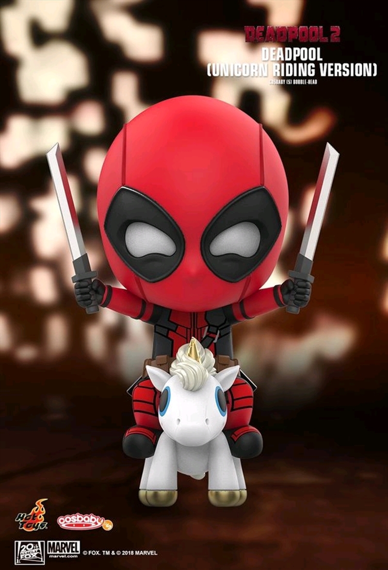 Deadpool 2 - Deadpool Unicorn Riding Cosbaby/Product Detail/Figurines