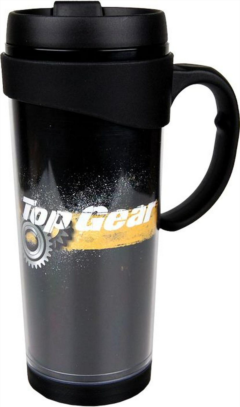 Top Gear - Black and Yellow Gears Travel Mug/Product Detail/To Go Cups