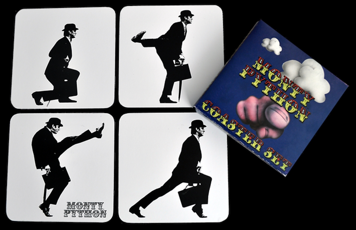Monty Python - Silly Walk Coaster Set/Product Detail/Coolers & Accessories