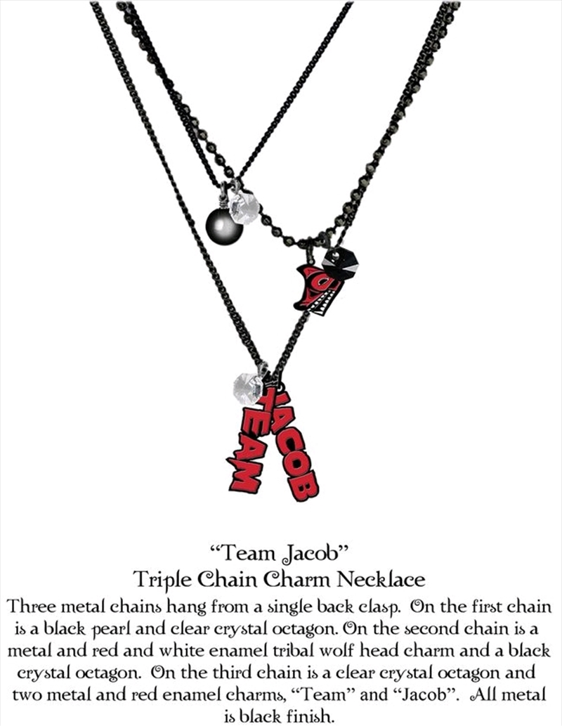 The Twilight Saga: Eclipse - Jewellery Necklace Triple Charm TJ/Product Detail/Jewellery
