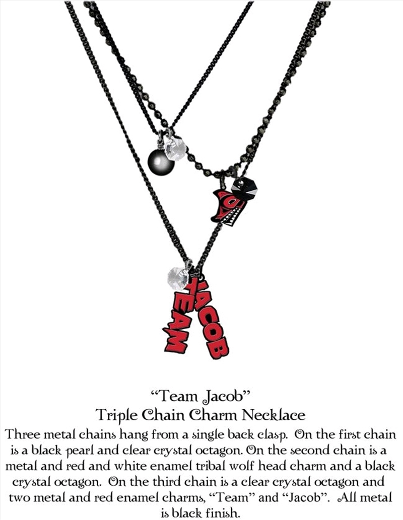 The Twilight Saga: Eclipse - Jewellery Necklace Triple Charm TJ/Product Detail/Jewellery