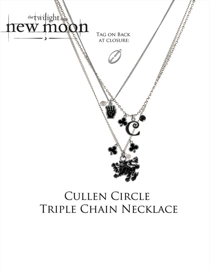 The Twilight Saga: New Moon - Jewellery Necklace Triple Chain Cullen Circle/Product Detail/Jewellery