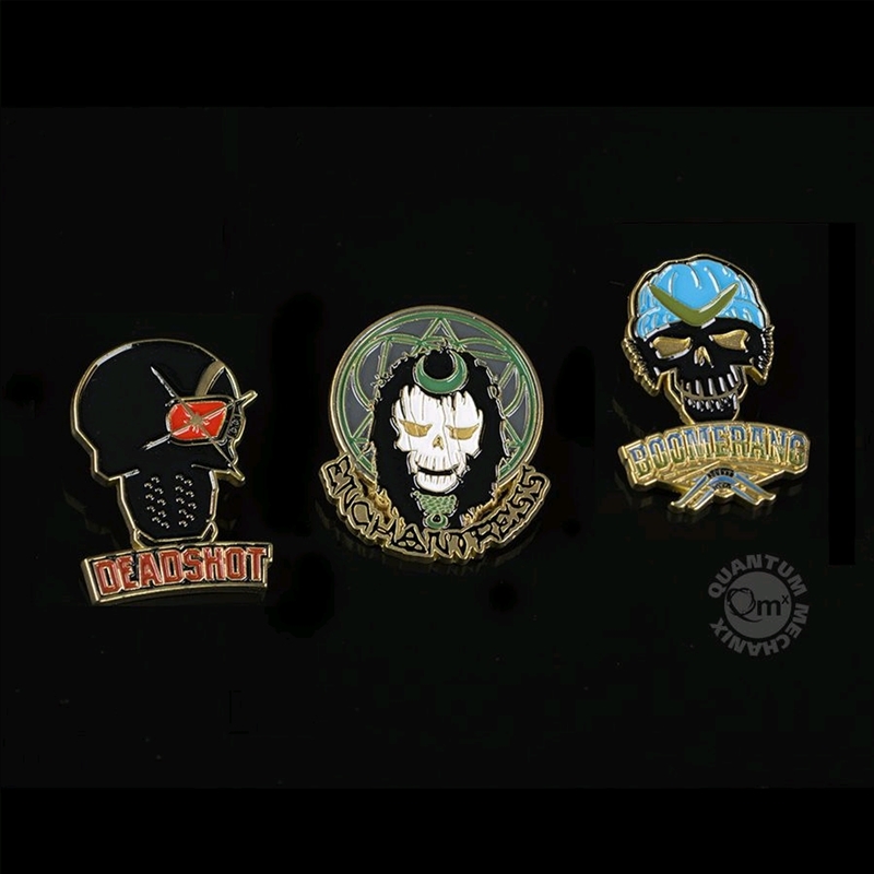Suicide Squad - Lapel Pin Set #1/Product Detail/Buttons & Pins