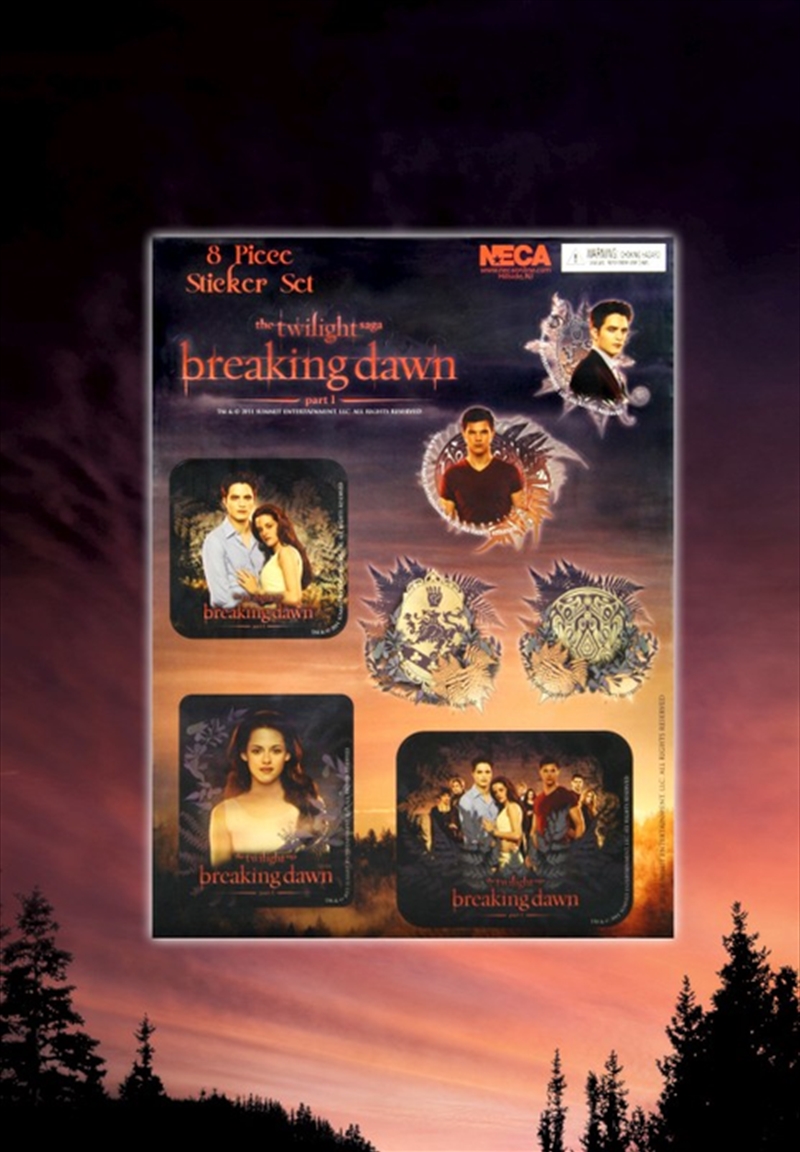 The Twilight Saga: Breaking Dawn - Part 1 - Sticker Set Assorted Designs | Merchandise