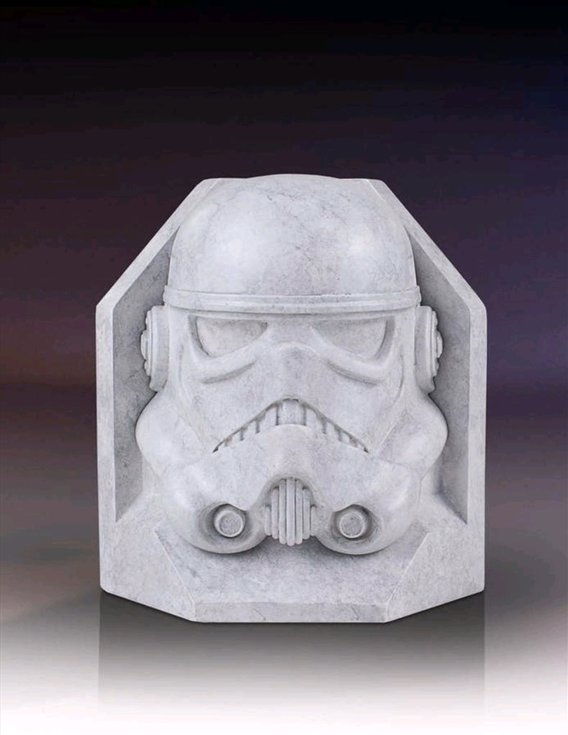 Star Wars - Stormtrooper Stoneworks Marble Bookend/Product Detail/Bookends