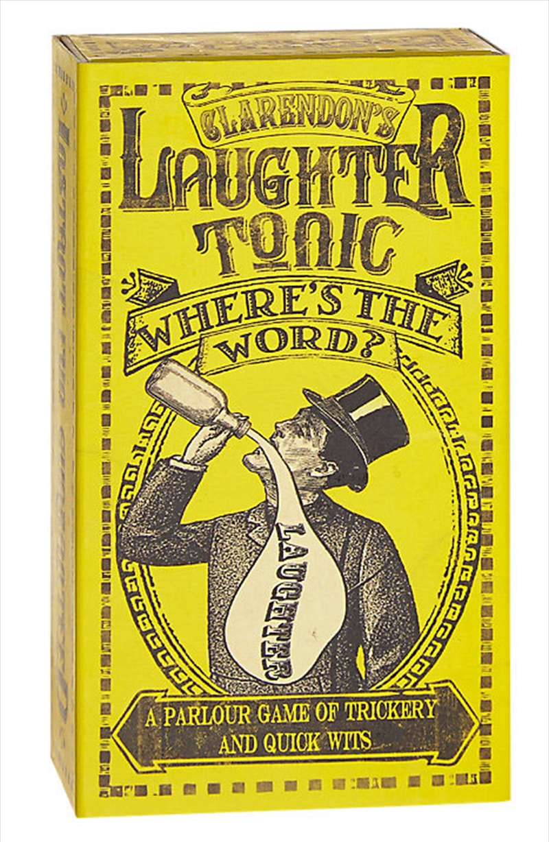 Laughter Tonic Wheres The Word/Product Detail/Card Games