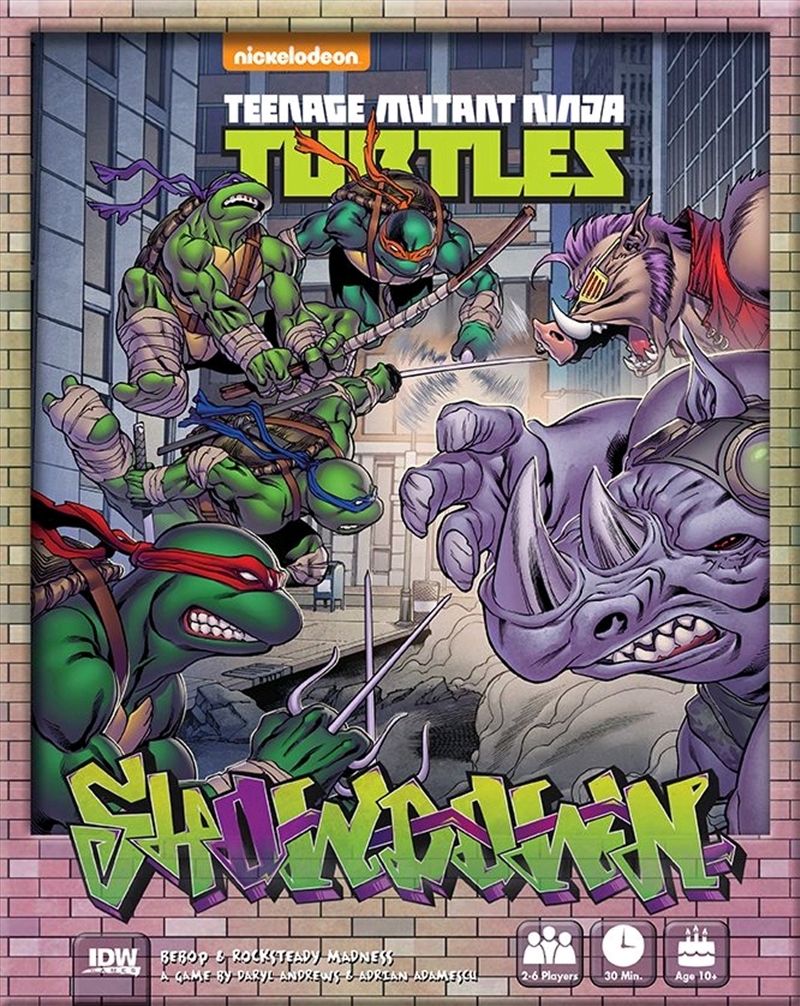 Teenage Mutant Ninja Turtles - Showdown: Bebop & Rocksteady Madness Board Game/Product Detail/Board Games