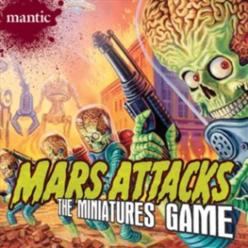 Mars Attacks Miniatures Board Game, Board Game Sanity