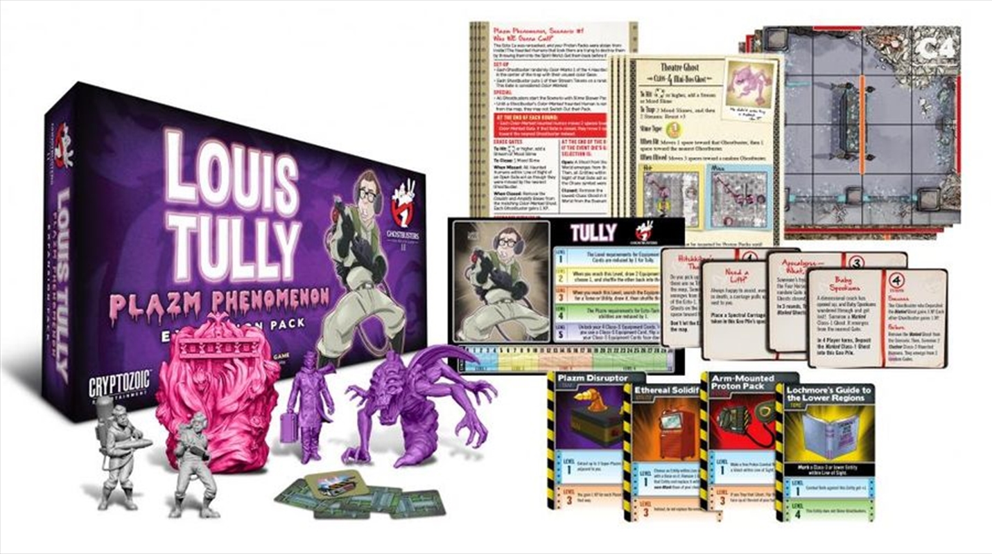 Ghostbusters - Board Game #2 Louis Tully Plazm Phenomenon Expansion/Product Detail/Board Games