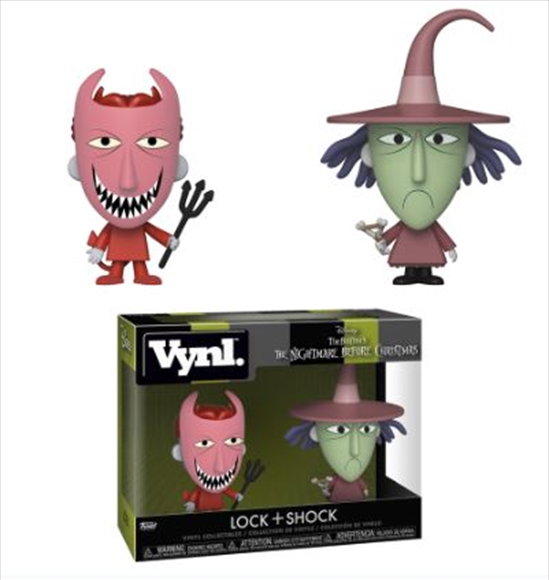 Nightmare Before Christmas - Lock And Shock Vynl./Product Detail/Funko Collections