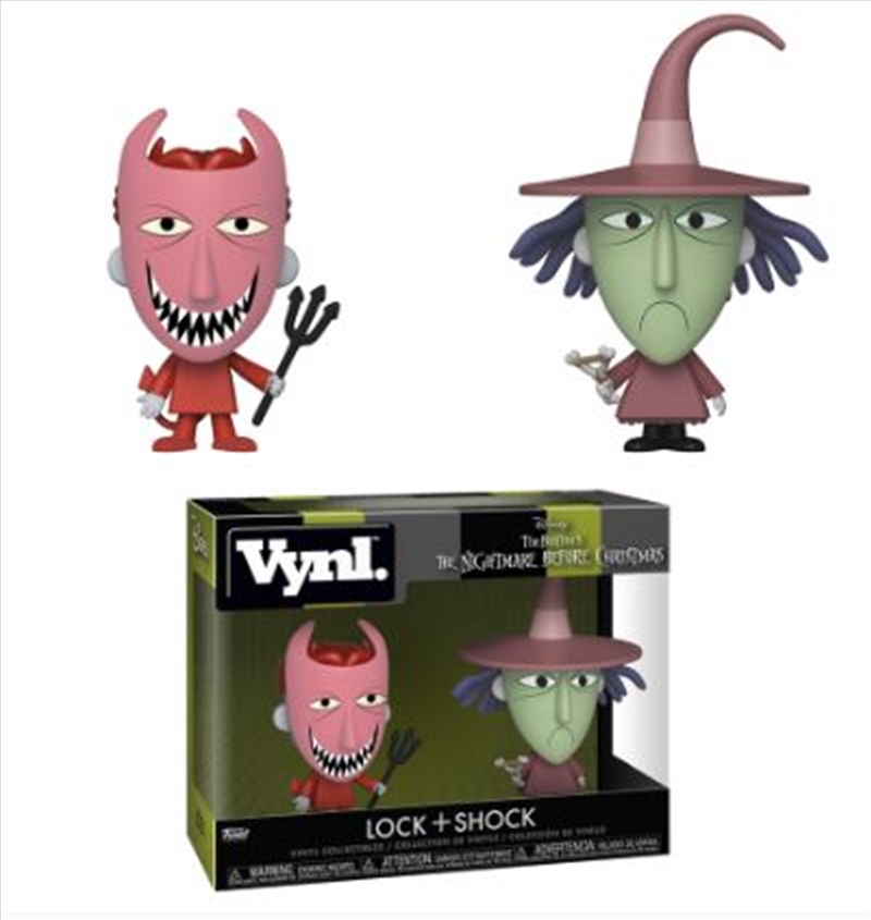 Nightmare Before Christmas - Lock And Shock Vynl./Product Detail/Funko Collections