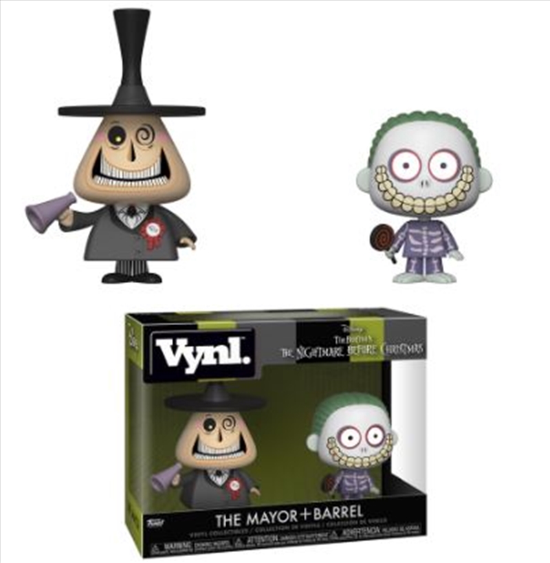 Nightmare Before Christmas - Mayor And Barrel Vynl/Product Detail/Funko Collections