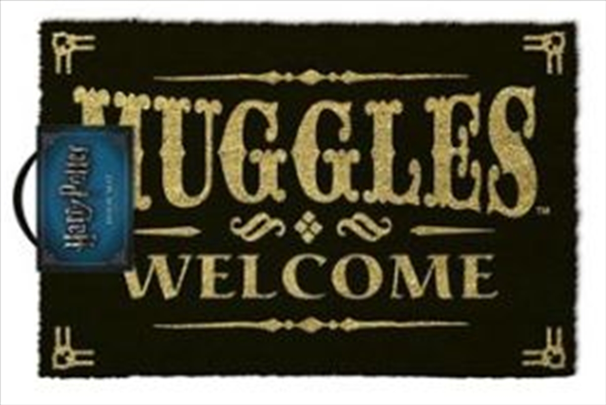 Harry Potter - Muggles Welcome Doormat/Product Detail/Mugs