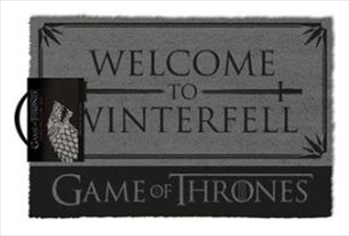 Game Of Thrones - Welcome To Winterfell/Product Detail/Doormats