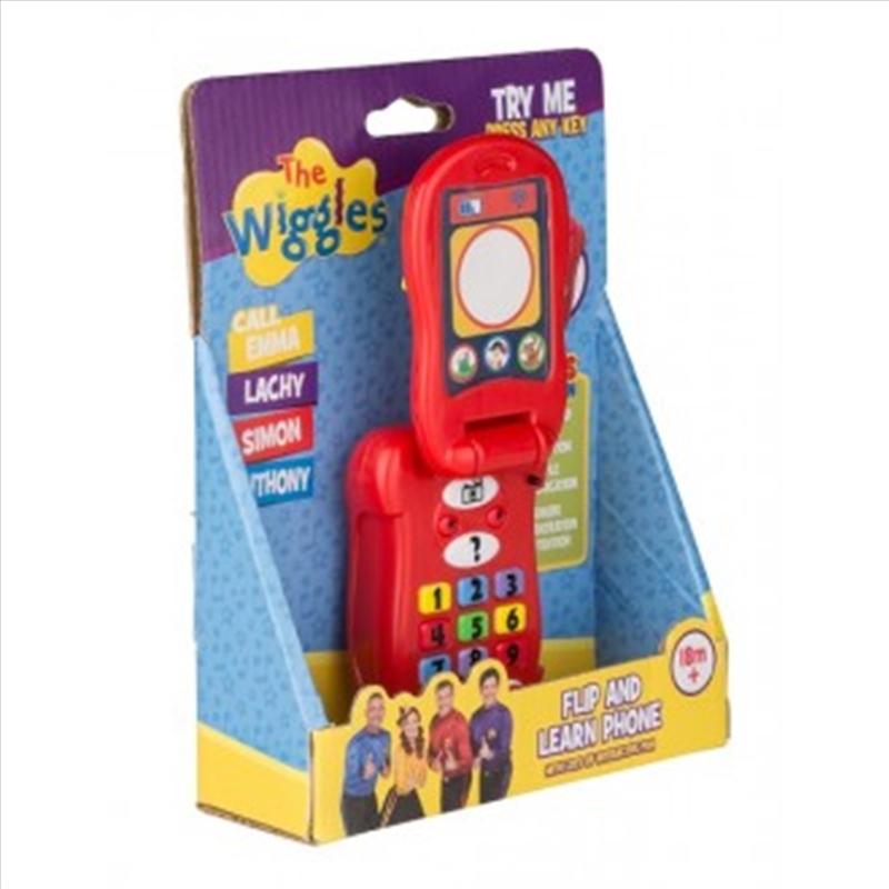 Wiggles Flip And Learn Phone/Product Detail/Educational