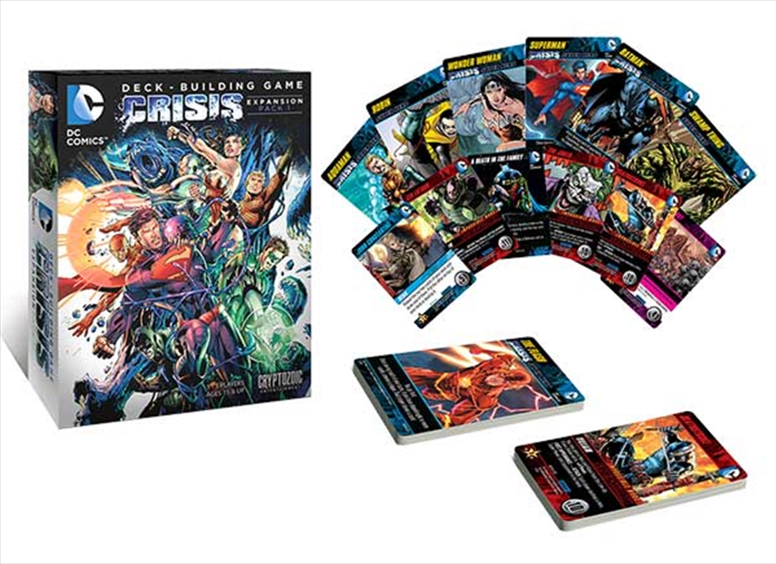 DC Comics - Deck-Building Game Crisis Expansion | Merchandise