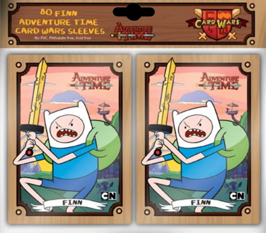 Adventure Time - Card Wars Finn Card Sleeves/Product Detail/Card Games