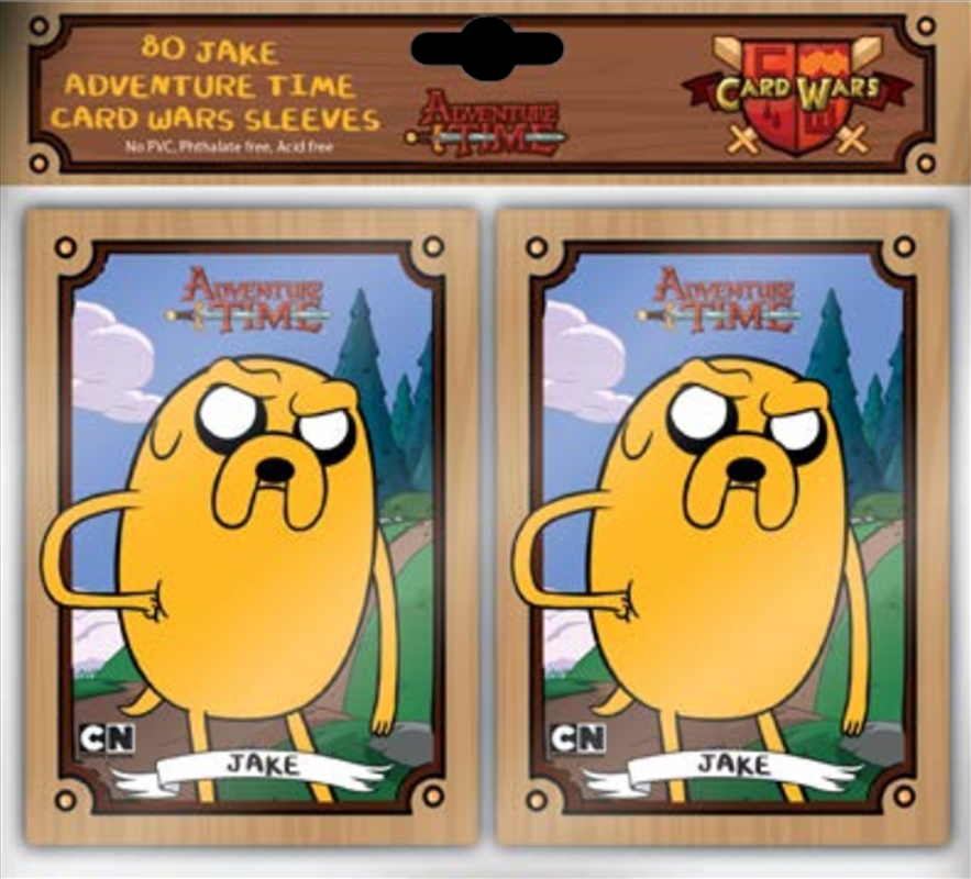 Adventure Time - Card Wars Jake Card Sleeves/Product Detail/Card Games