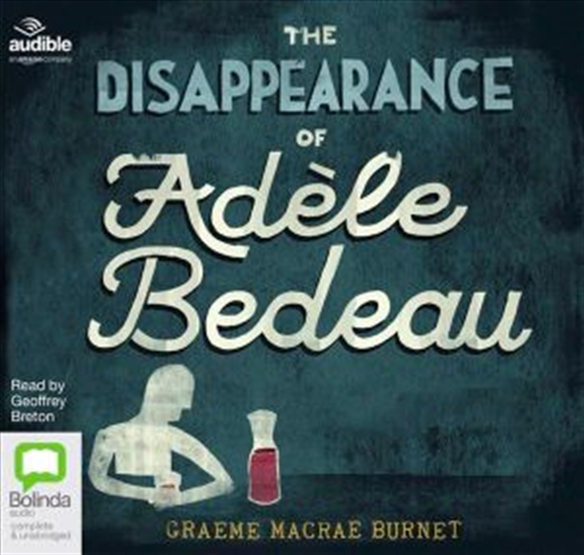 The Disappearance of Adèle Bedeau/Product Detail/Crime & Mystery Fiction