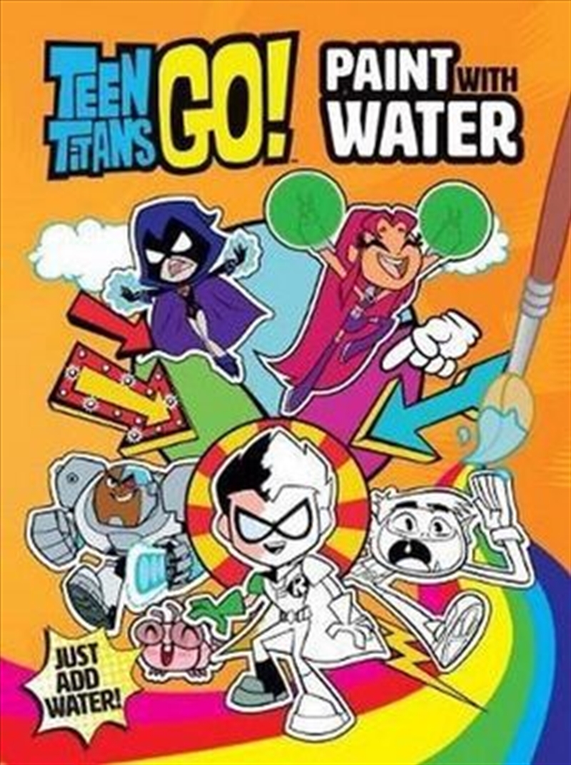 DC Teen Titans Go! Paint with Water/Product Detail/General Fiction Books