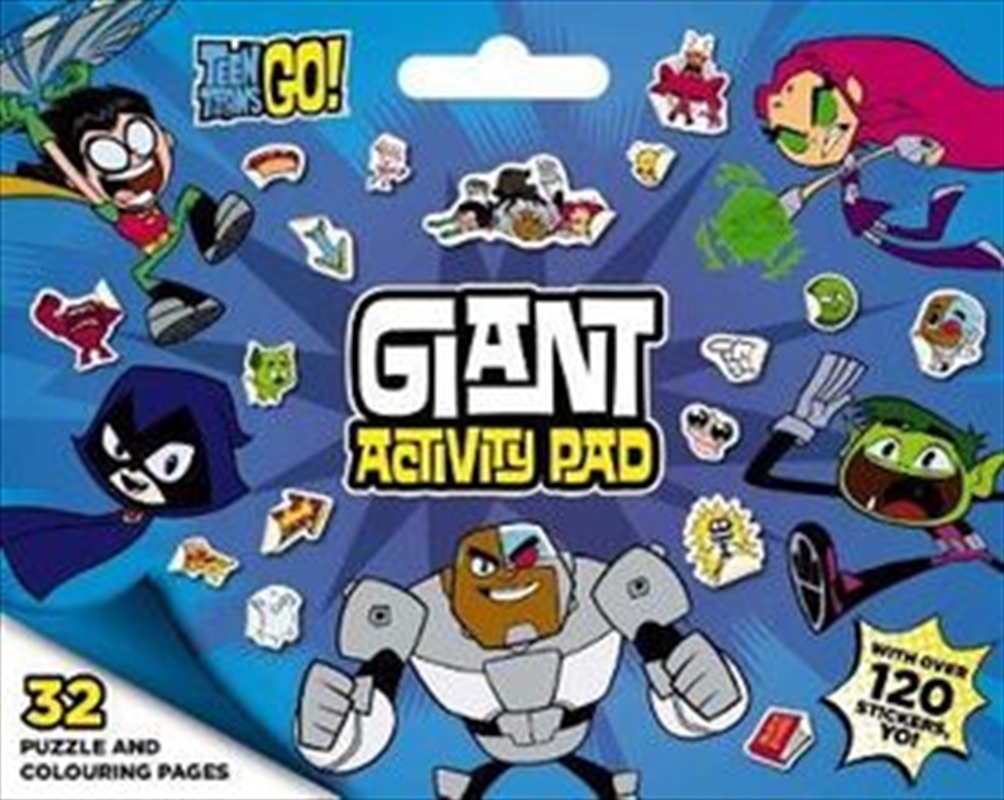 DC Teen Titans Go! Giant Activity Pad/Product Detail/Arts & Crafts Supplies