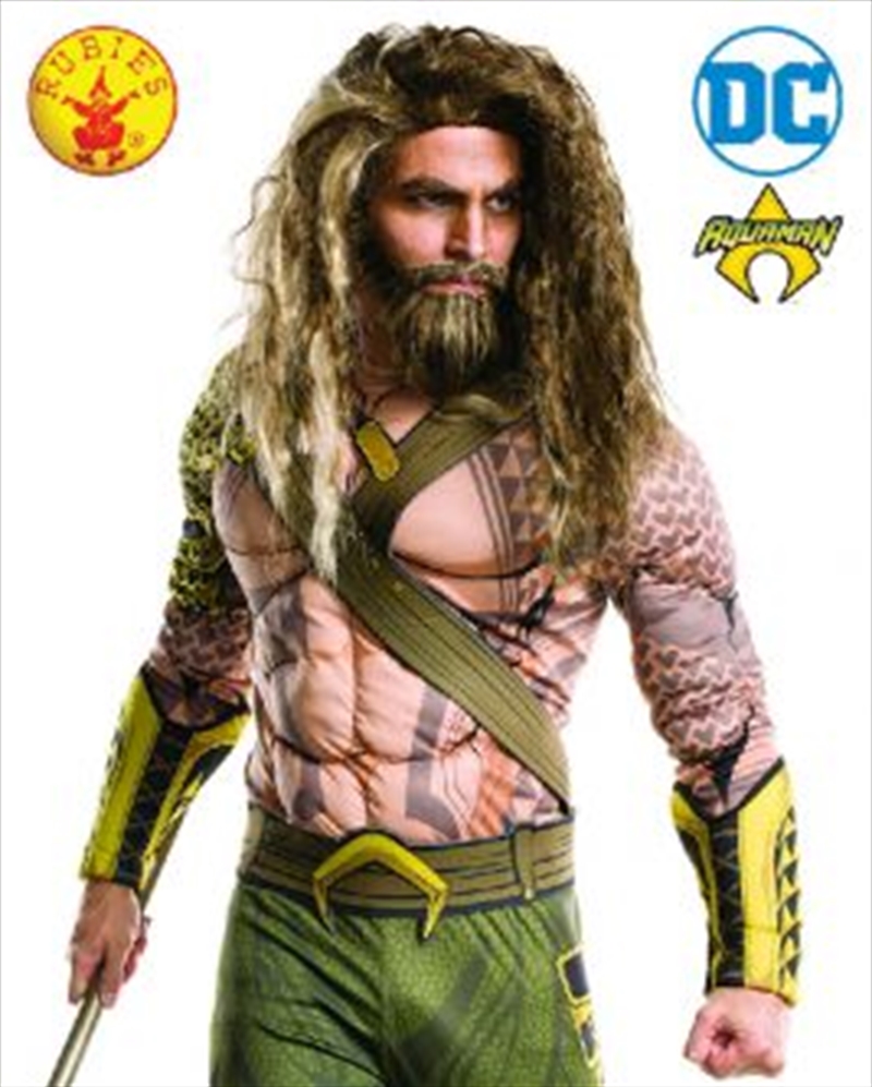 Aquaman Wig And Beard Adult/Product Detail/Costumes