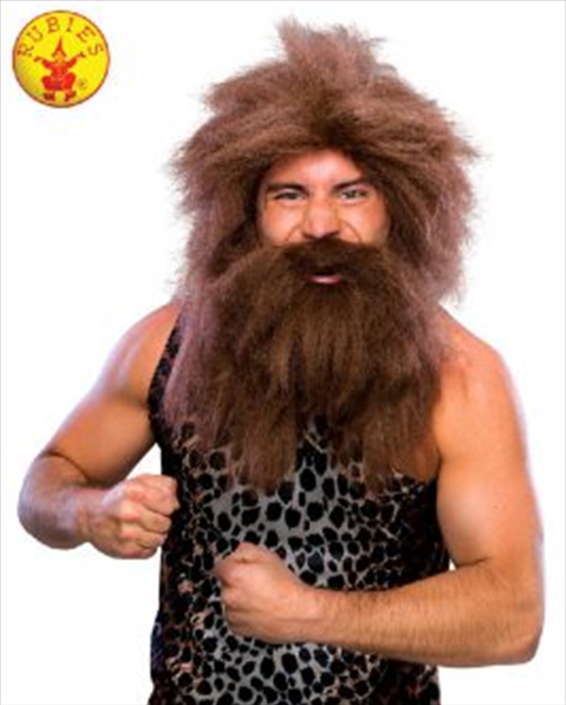 Caveman Beard And Wig Adult/Product Detail/Costumes