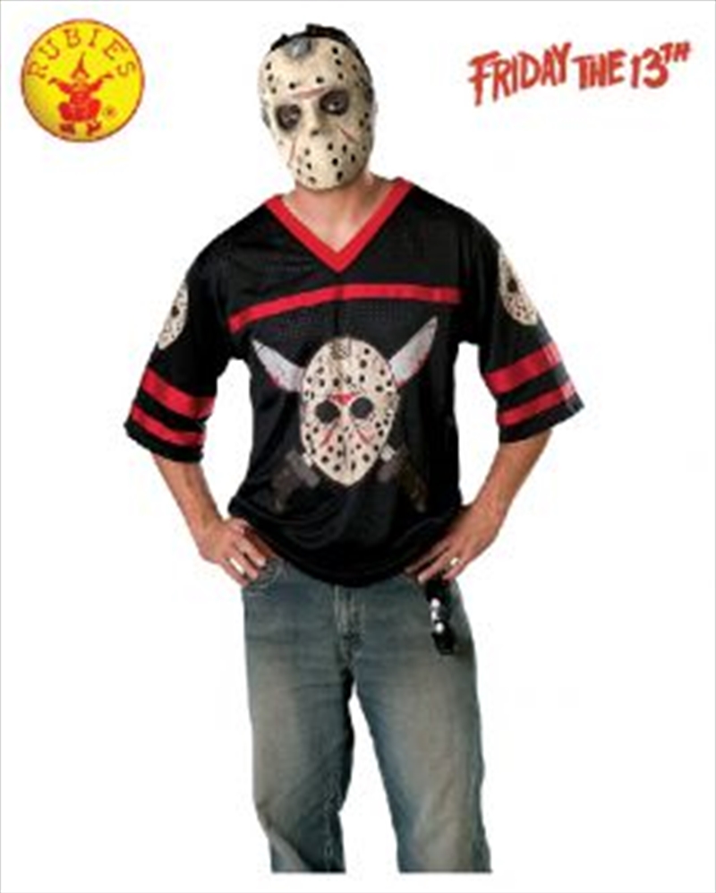 Jason Hockey Jersey & Mask Adult- Size Std/Product Detail/Costumes