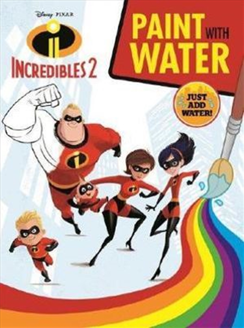 Disney Pixar Incredibles 2: Paint with Water/Product Detail/Kids Activity Books