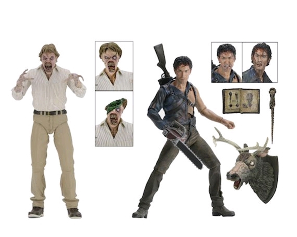 Ash vs Evil Dead - 7" Hero Ash & Evil Ed 2-Pack Action Figures/Product Detail/Figurines