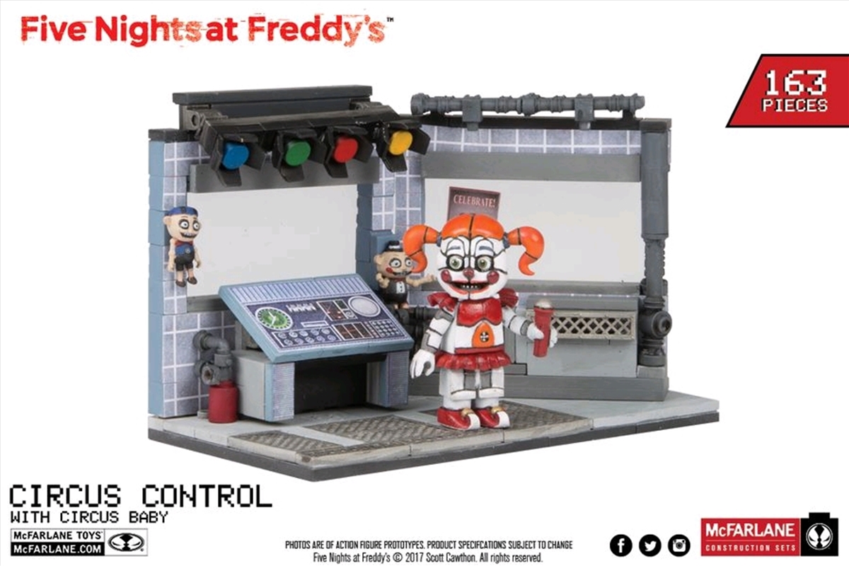 Five Nights at Freddy's - Circus Control Medium Construction Set Assortment/Product Detail/Collectables