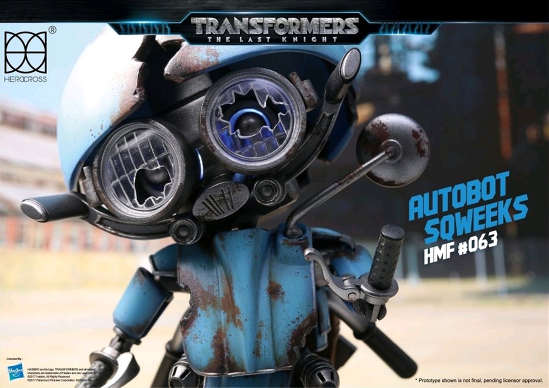Transformers 5: The Last Knight - Sqweeks Hybrid Metal Figuration/Product Detail/Figurines