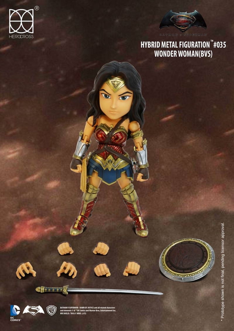 Batman v Superman: Dawn of Justice - Wonder Woman Hybrid Metal Figuration/Product Detail/Figurines