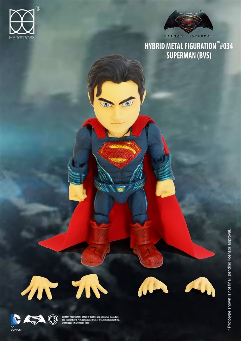 Batman v Superman: Dawn of Justice - Superman Hybrid Metal Figuration/Product Detail/Figurines