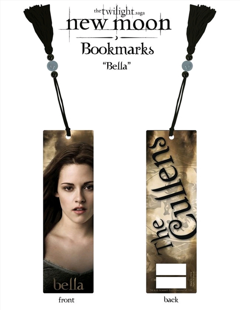 The Twilight Saga: New Moon - Bookmark Bella (The Cullen's)/Product Detail/Bookmarks & Reading Accessories