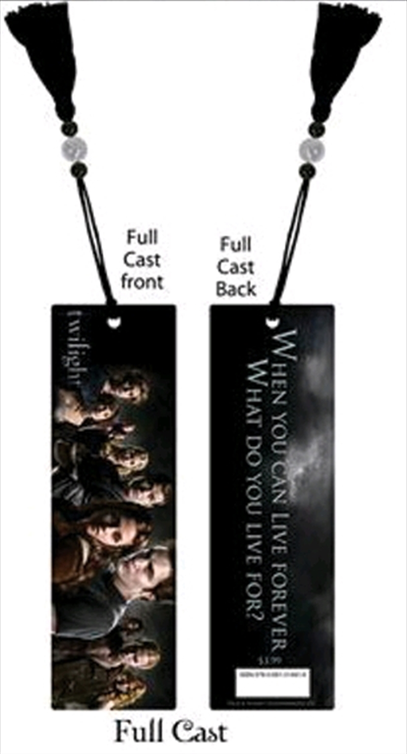 Twilight - Bookmark Full Cast/Product Detail/Bookmarks & Reading Accessories
