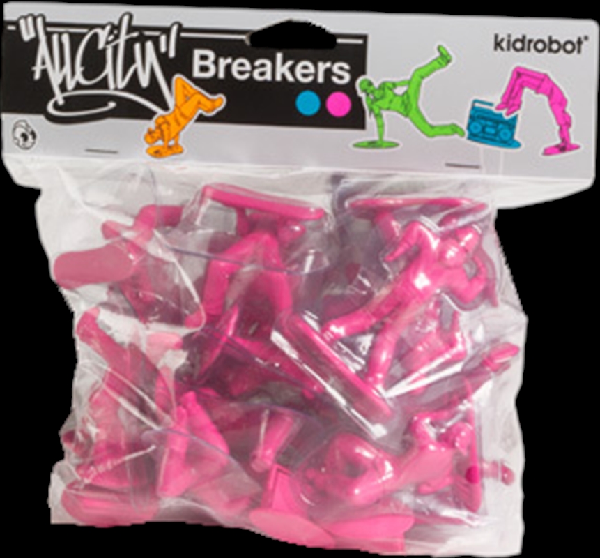 All City Breakers - Mini Vinyl Electric Pink 20-Pack/Product Detail/Figurines