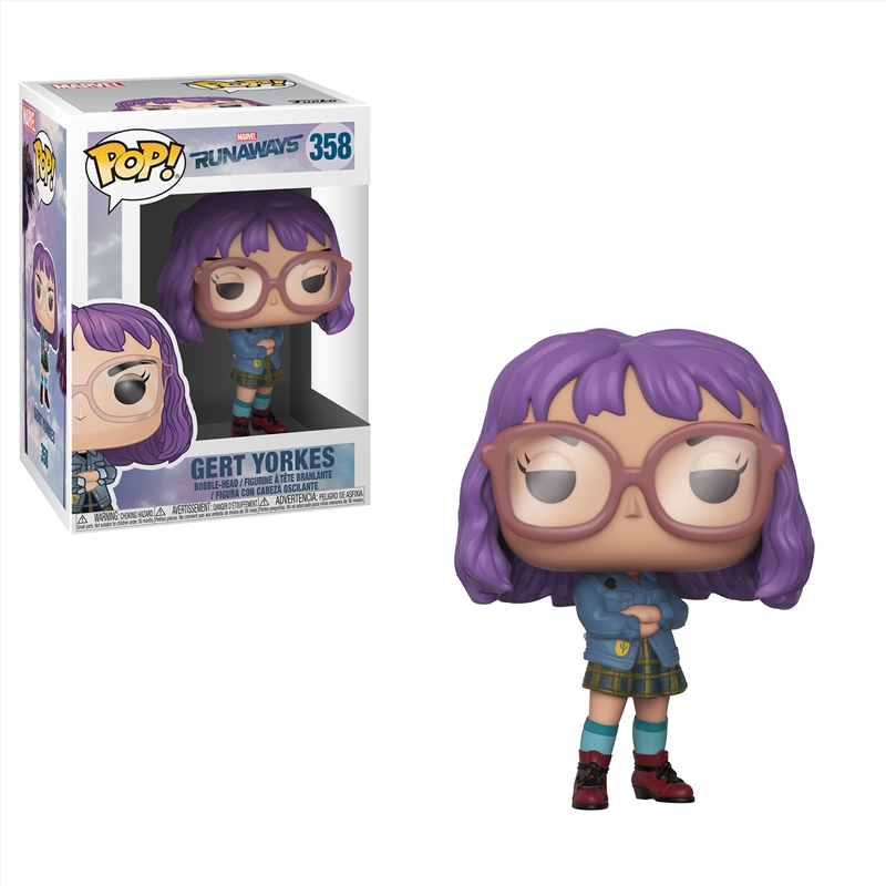 Marvel Runaways Gert Pop!/Product Detail/Movies