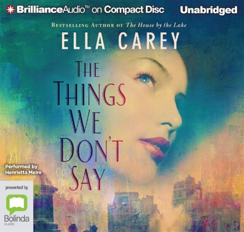 The Things We Don't Say/Product Detail/Audio Books