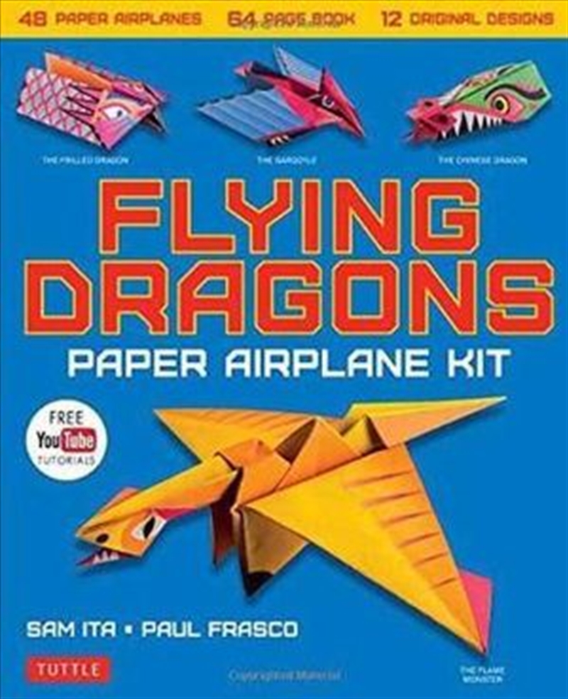 Flying Dragons Paper Airplane Kit/Product Detail/Kids Activity Books
