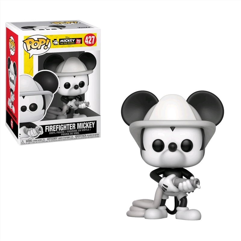 Mickey Mouse - 90th Firefighter Mickey Pop! Vinyl/Product Detail/Movies