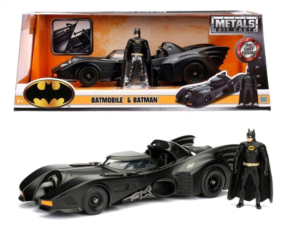 Batman - Batmobile 1989 1:24 with Batman/Product Detail/Figurines