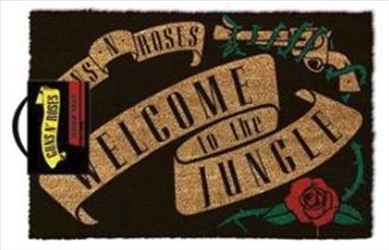 Guns N' Roses - Welcome To The Jungle Doormat/Product Detail/Doormats