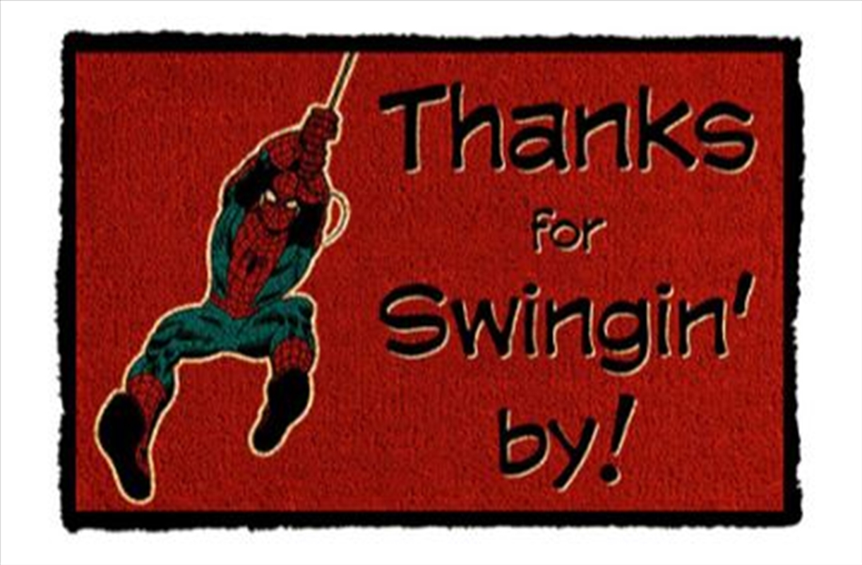 Spider-Man - Thanks for Swingin' By Doormat/Product Detail/Doormats