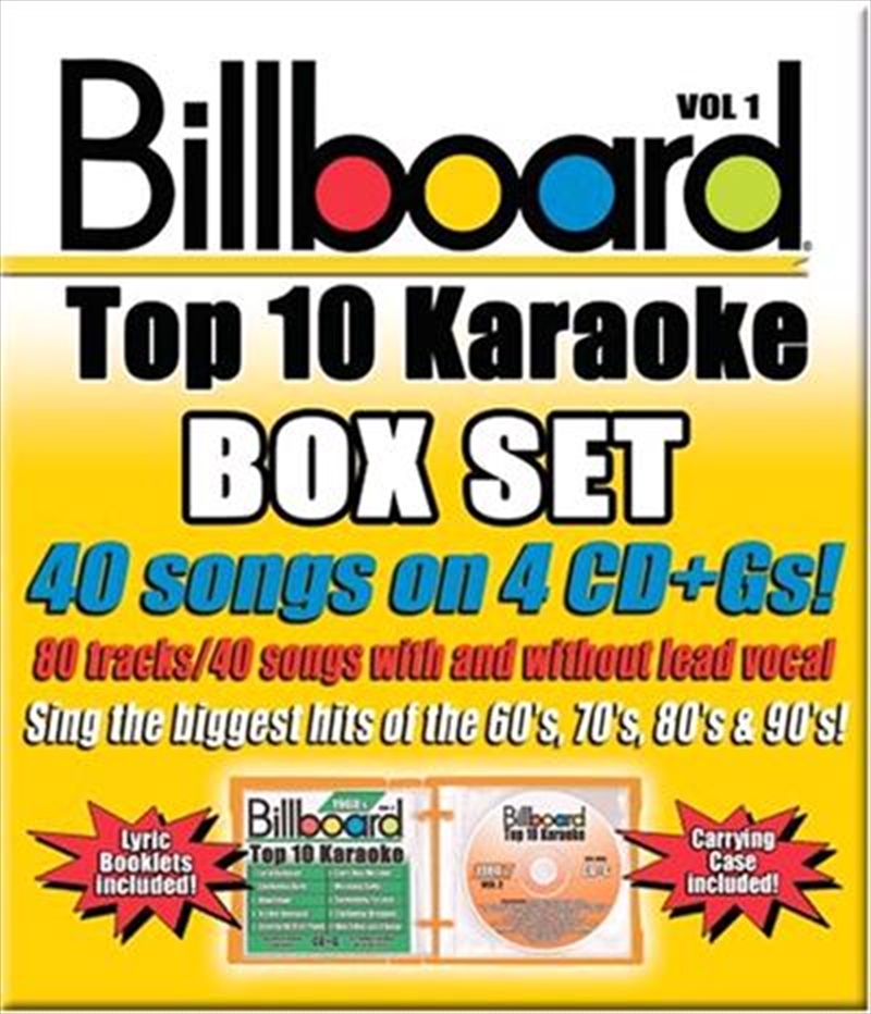 Billboard Top 40 Box Set: Vol1/Product Detail/Karaoke