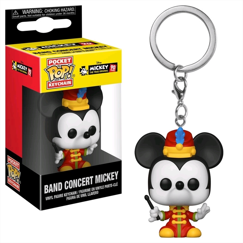 Mickey Mouse - 90th Band Concert Mickey Pop! Keychain/Product Detail/Movies