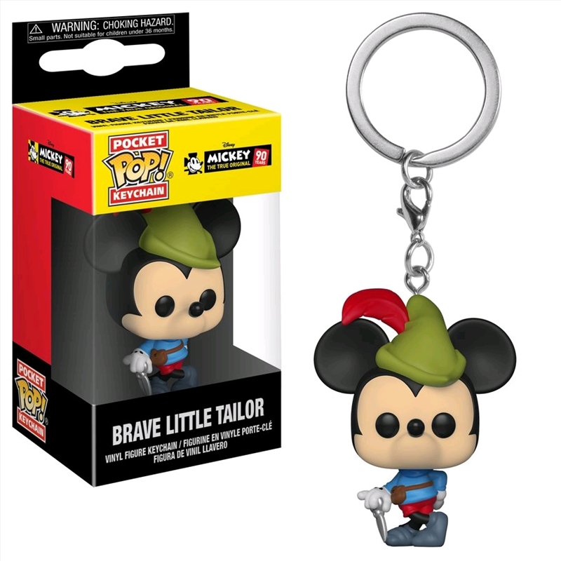 Mickey Mouse - 90th Brave Little Tailor Pop! Keychain/Product Detail/Movies