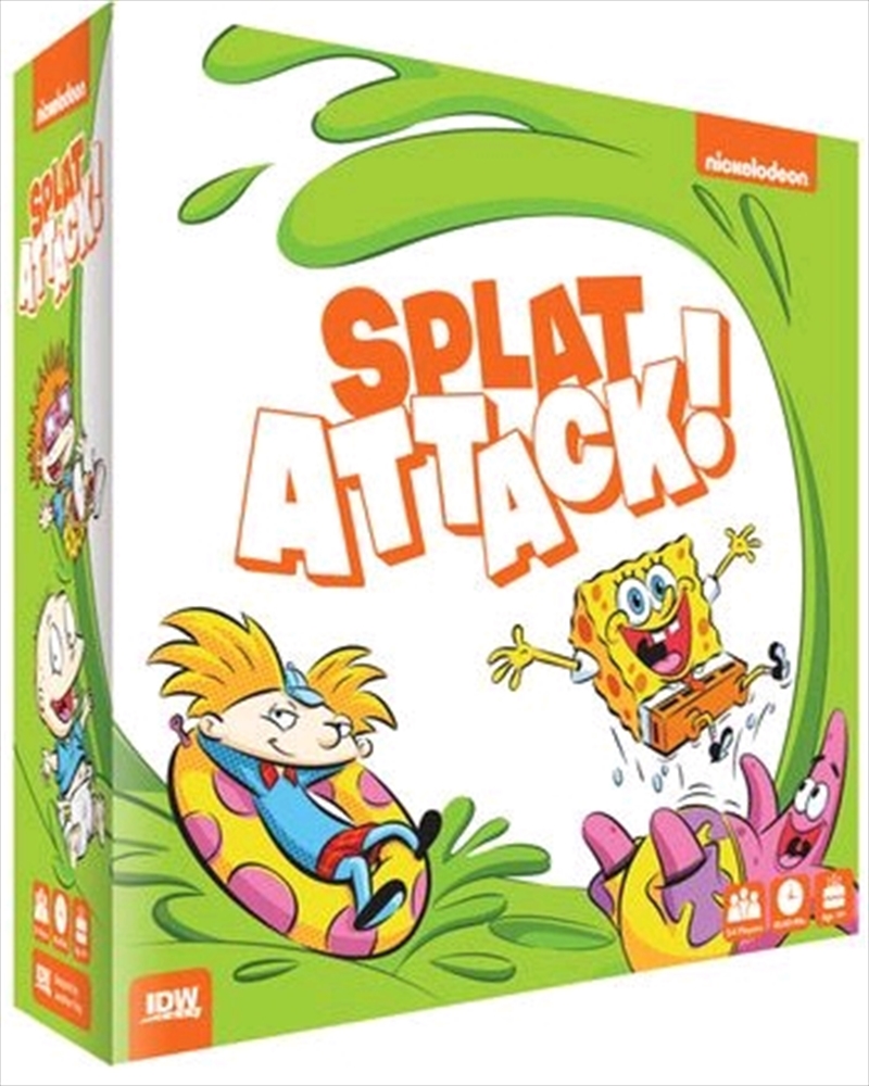 Nickelodeon - Splat Attack Miniatures Board Game/Product Detail/Board Games