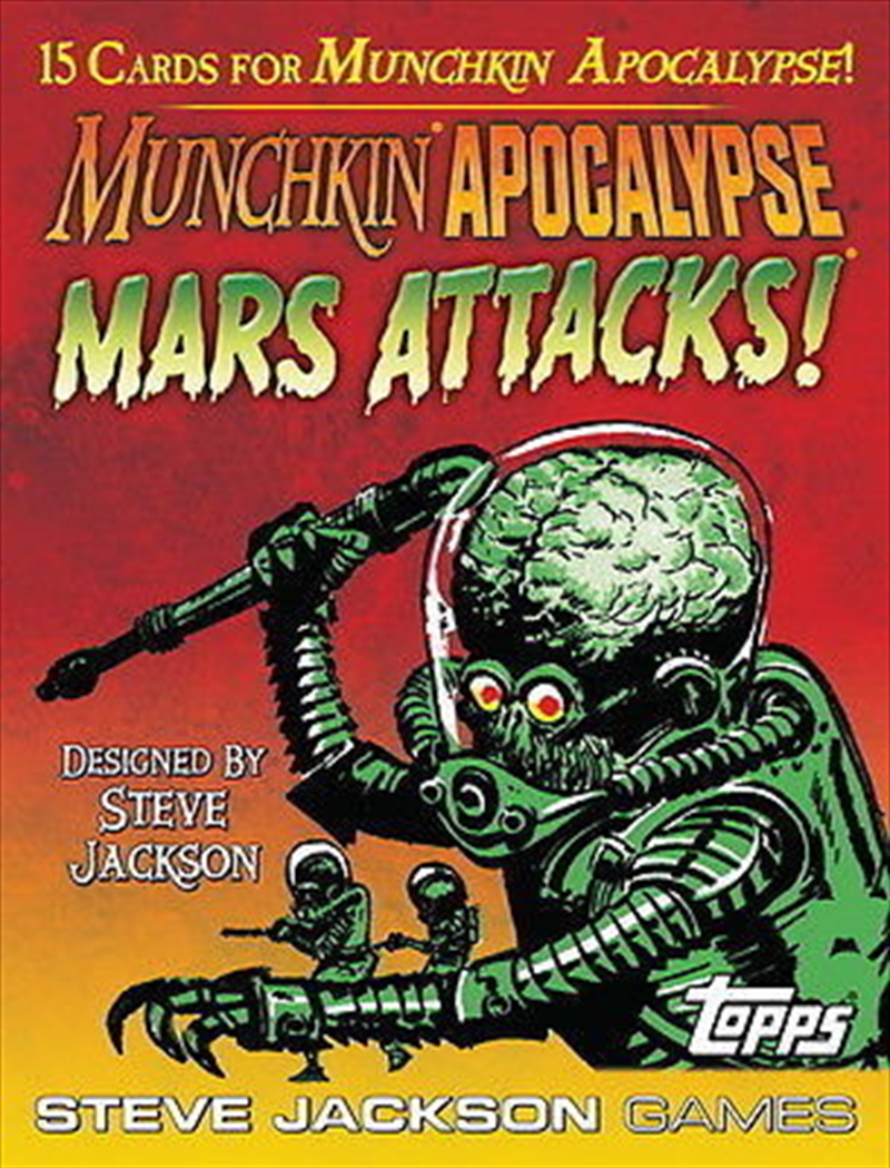 Munchkin Apocalypse Mars Attacks/Product Detail/Card Games